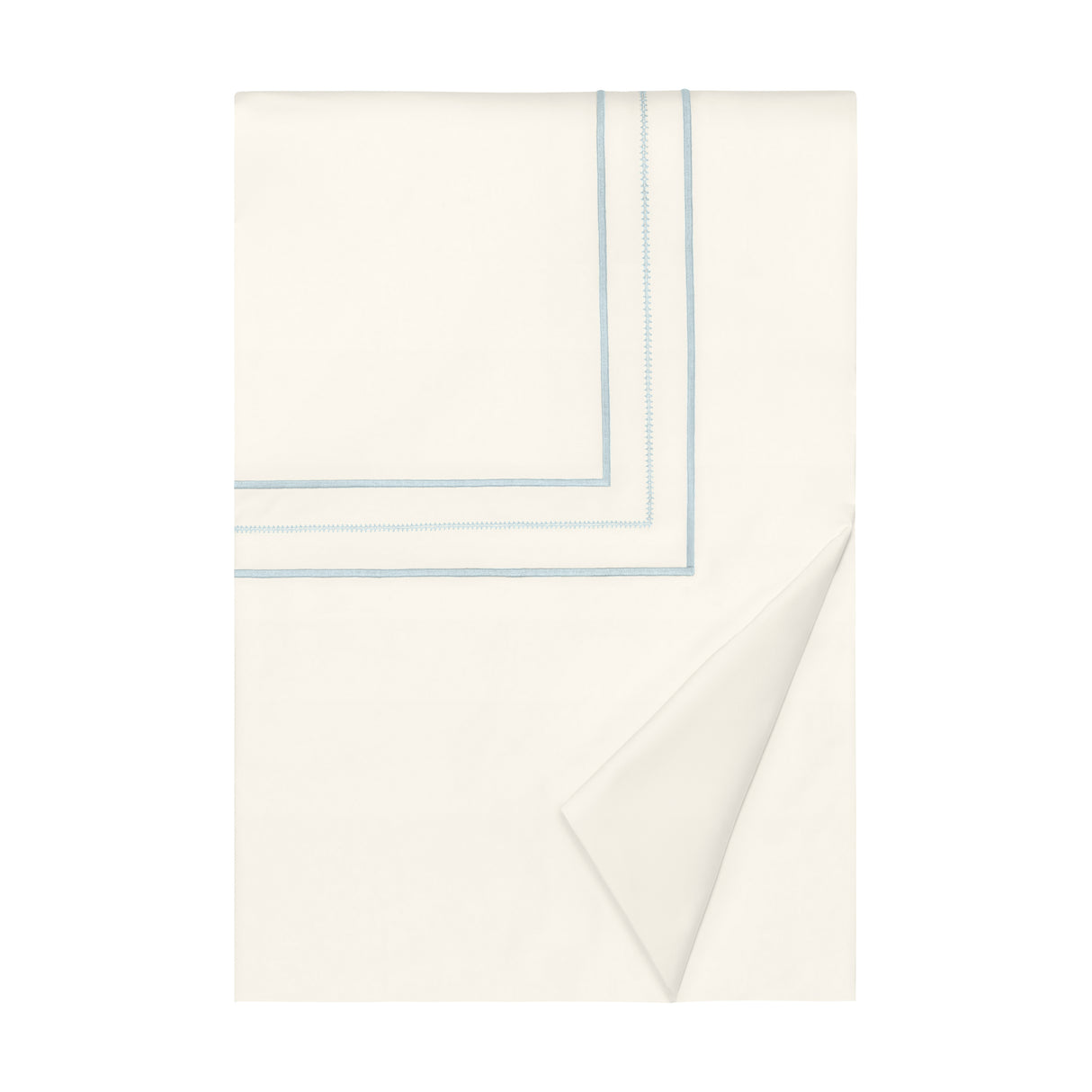 Triad Duvet Cover in Ivory and Sion - Home Treasures at Fig Linens and Home