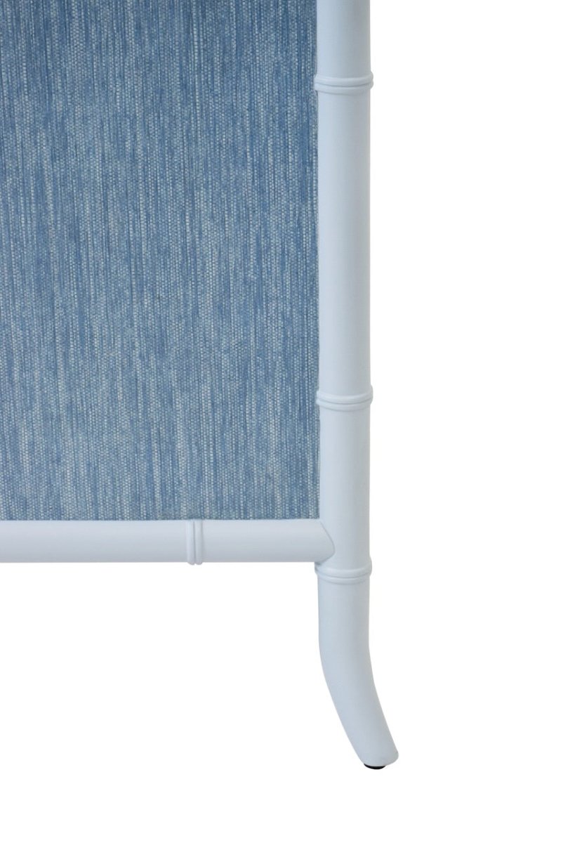 Beckett Light Blue 4-Drawer Dresser by Worlds Away at Fig Linens and Home 7