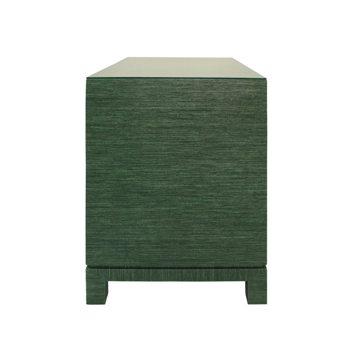 Cole Green Side Table by Worlds Away 29"H x 28"W x 18"D Green at FIG LINENS AND HOME 7