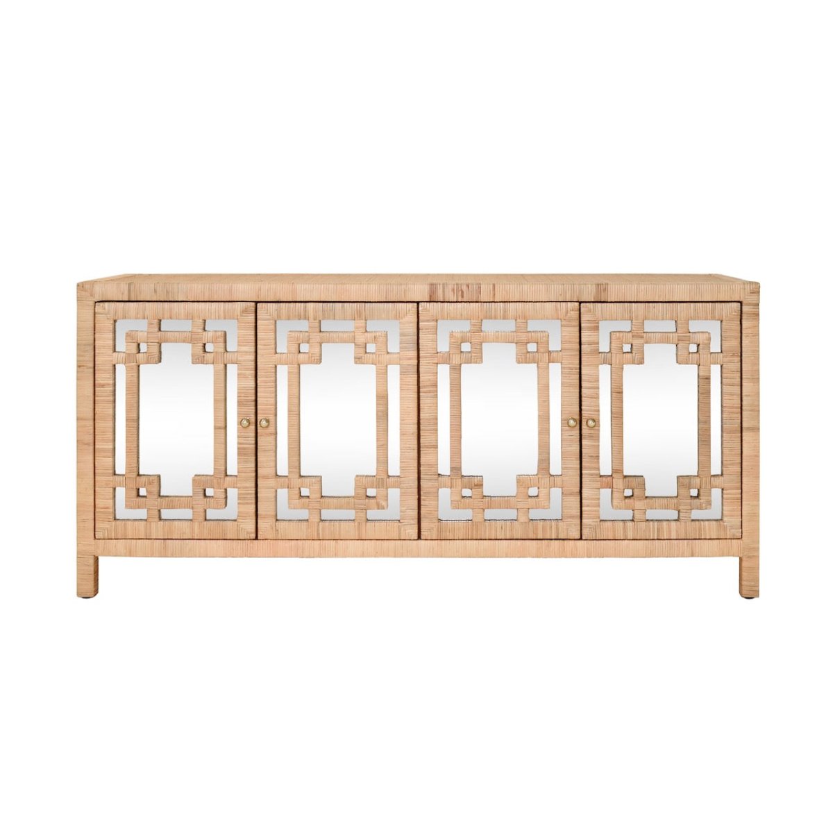 Worlds Away Granada Natural Buffet at Fig Linens and Home - Front View