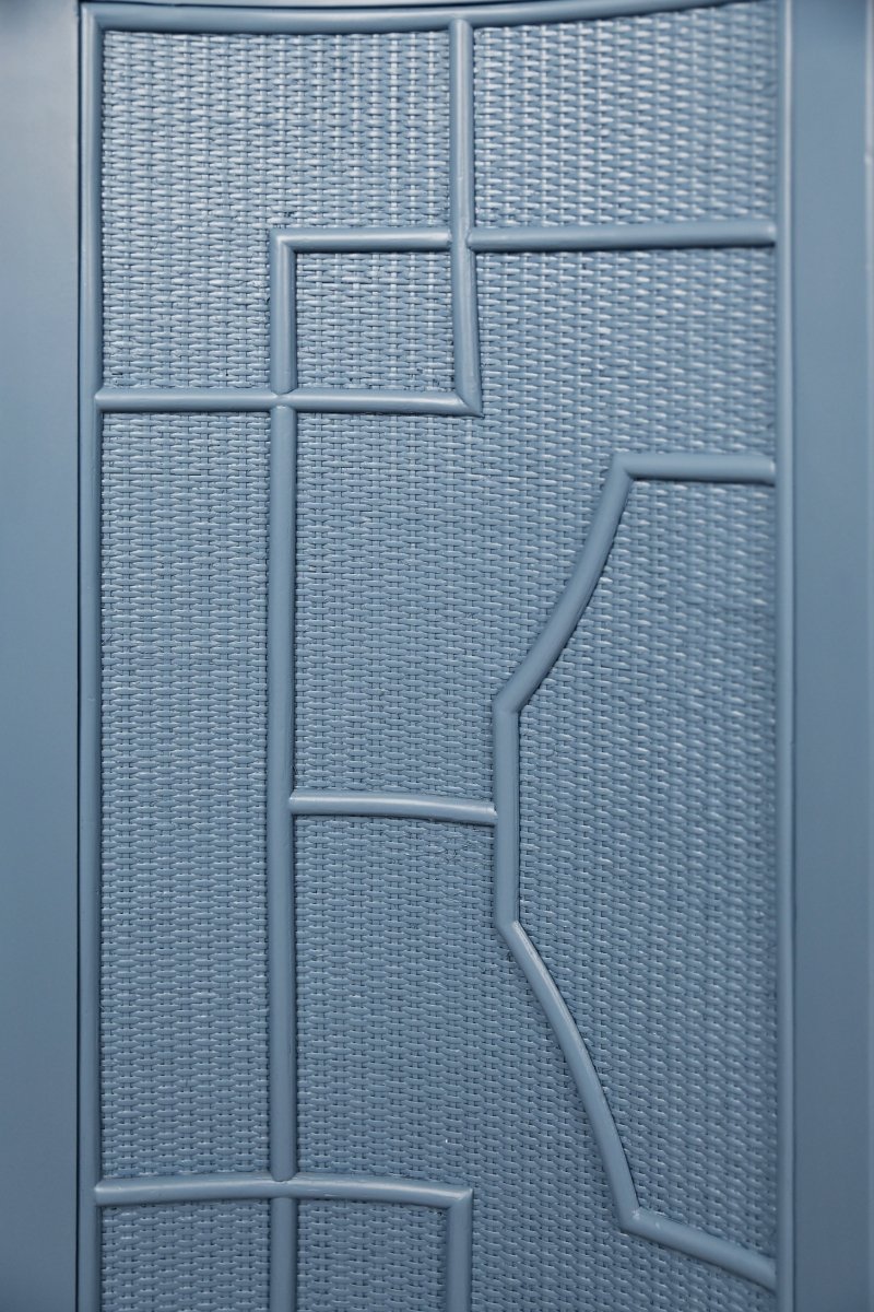 Isabel Capri Blue Buffet by Worlds Away | Cabinets & Sideboards at Fig Linens and Home - Detail 1