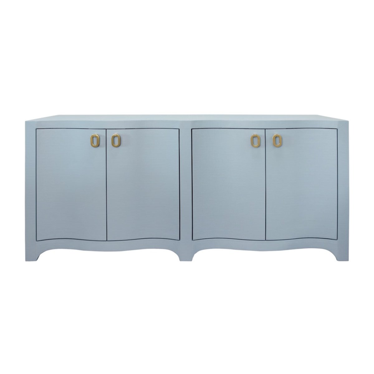 Worlds Away Miffy Light Blue Buffet Cabinet at Fig Linens and Home - View 1