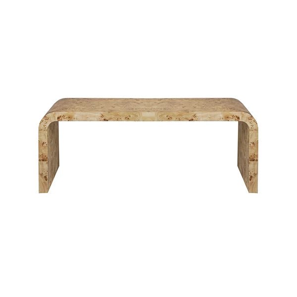 Burlwood Newbury Coffee Table - Worlds Away at Fig Linens and Home