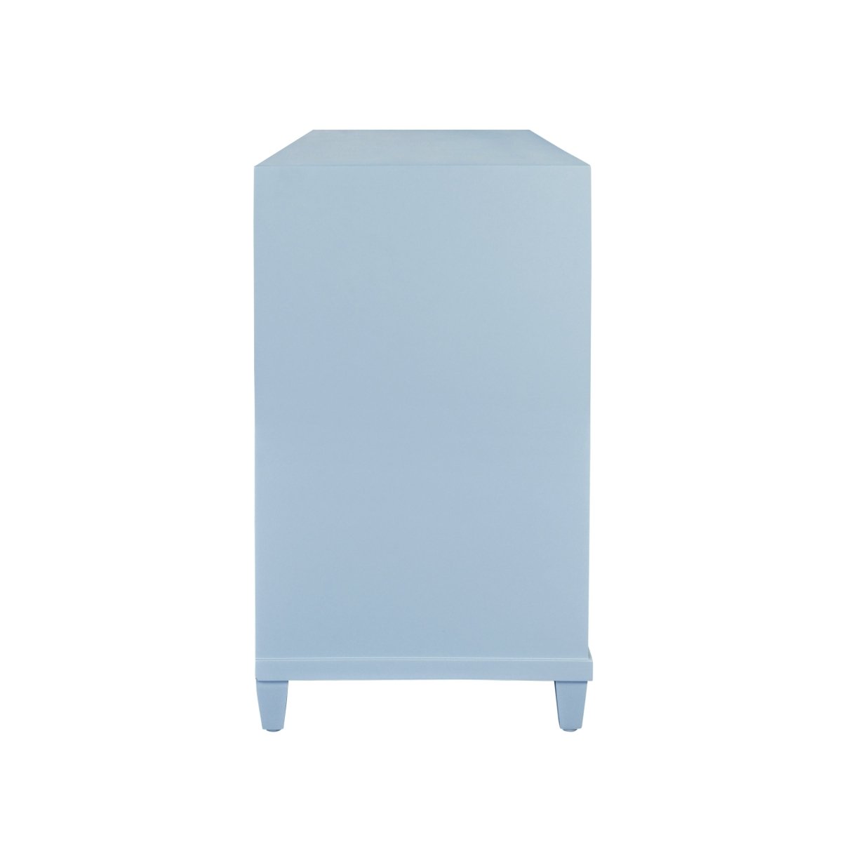 Pascal Light Blue Dresser by Worlds Away | Storage Cabinets at Fig Linens and Home - Side View