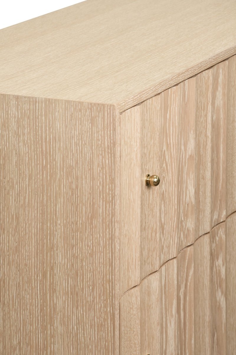 Worlds Away Angus Cerused Oak Dresser 34"H x 64"W x 20"D Cerused Oak at FIG LINENS AND HOME 8