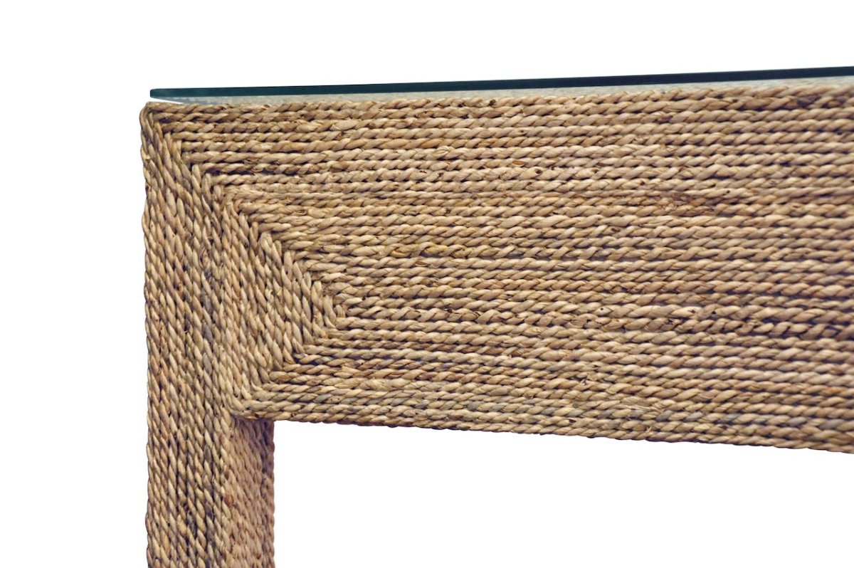 Worlds Away Noble Desk 32.25"H x 48.25"W x 24"D Blue at FIG LINENS AND HOME 6