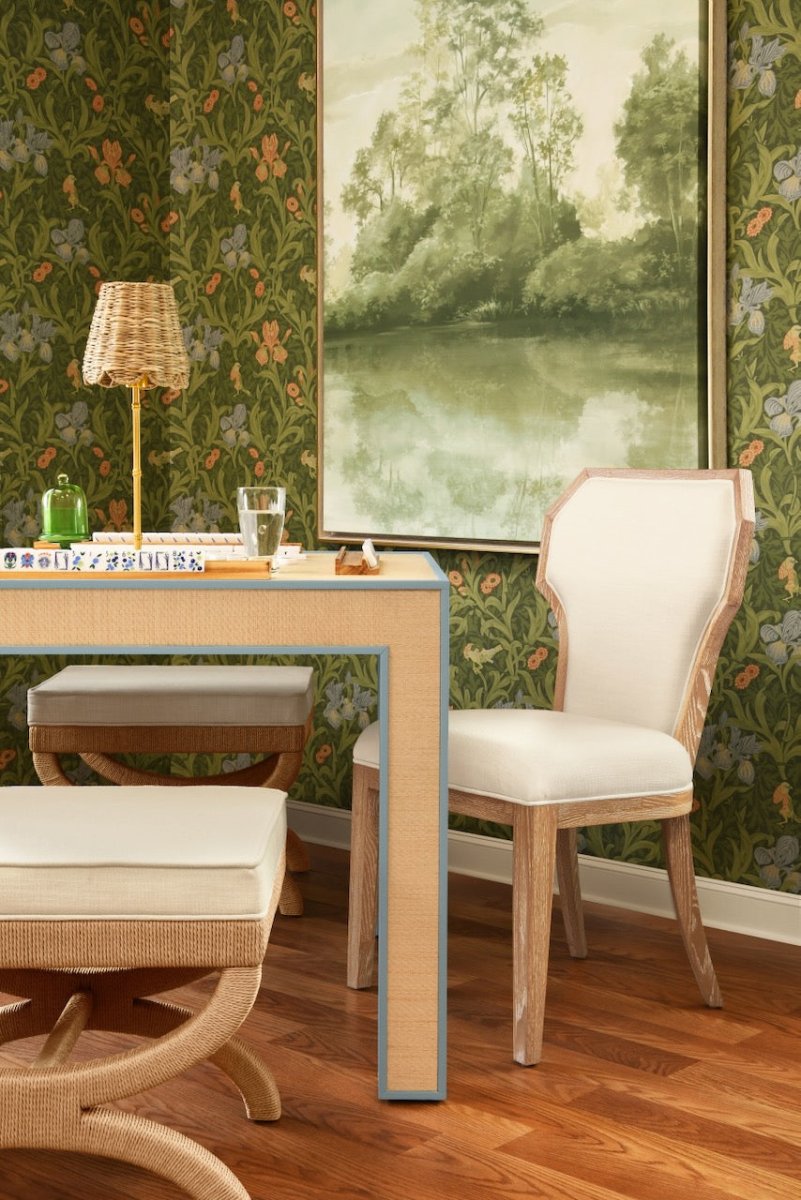 Xanadu Stool in Natural Rope by Worlds Away - Lifestyle at Fig Linens and Home 4