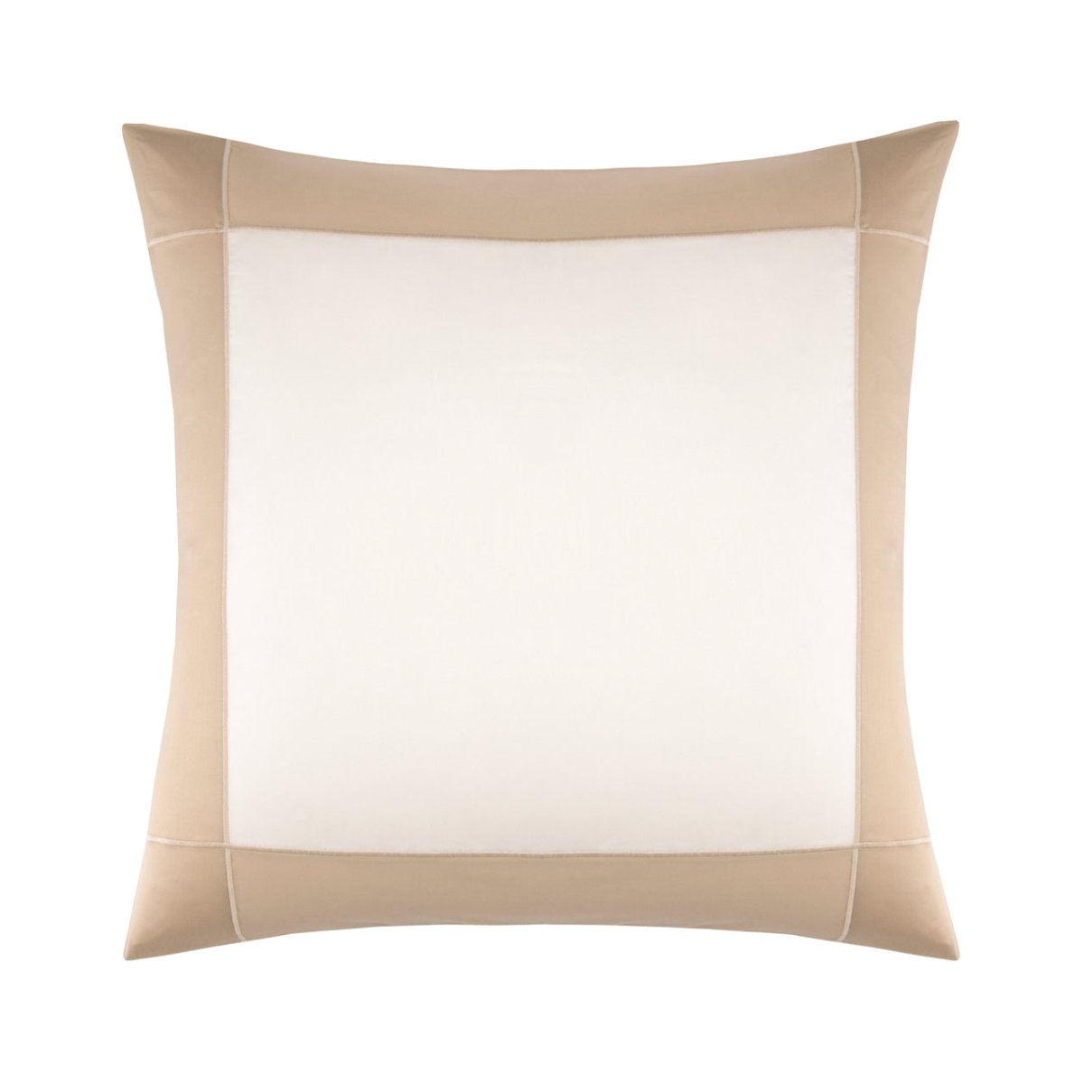 Apollon Dune Pillow Sham by Yves Delorme Euro Sham Dune at FIG LINENS AND HOME 1