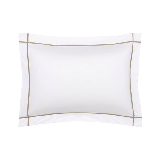 Athena Kaki King Sham by Yves Delorme