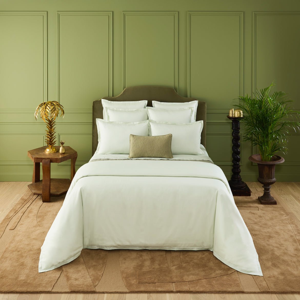 Batiste Amande Duvet Cover by Yves Delorme