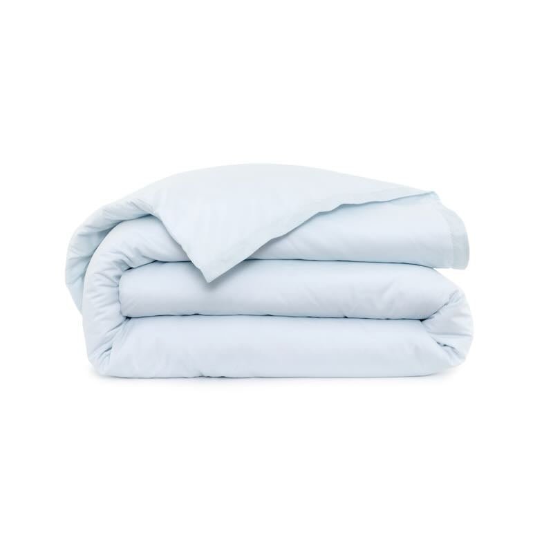 Batiste Aqua Bedding by Yves Delorme Duvet Cover Full/Queen 92 x 92 Aqua at FIG LINENS AND HOME 25