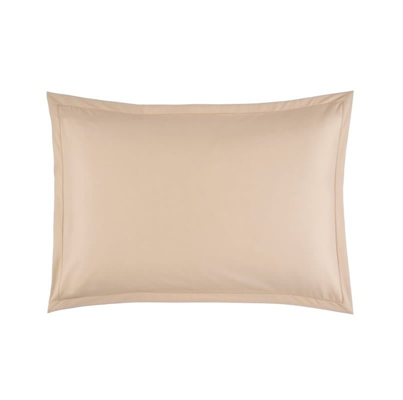 Batiste Biscuit Bedding by Yves Delorme Pillow Sham Standard (Single) 21 x 30 Biscuit at FIG LINENS AND HOME 5