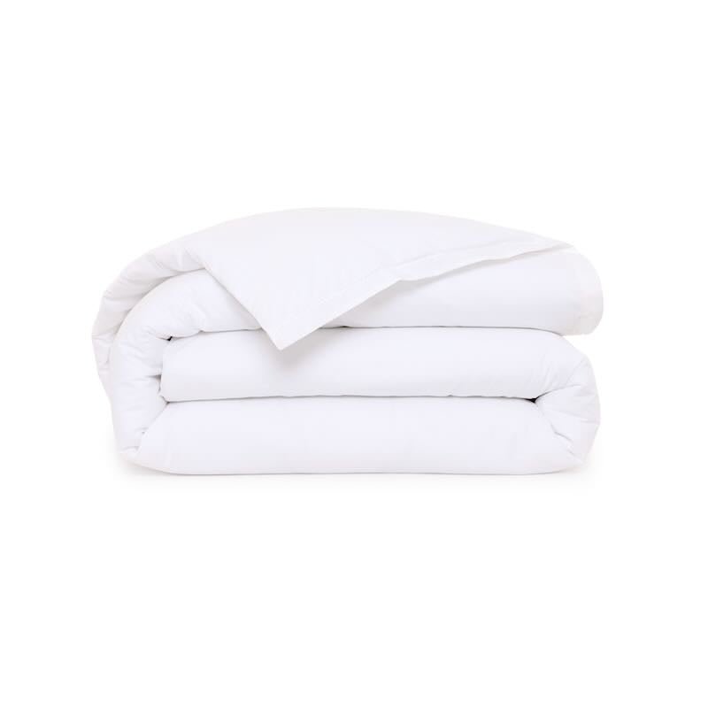 Batiste Blanc White Bedding by Yves Delorme Duvet Cover King 111 x 92 Blanc at FIG LINENS AND HOME 4