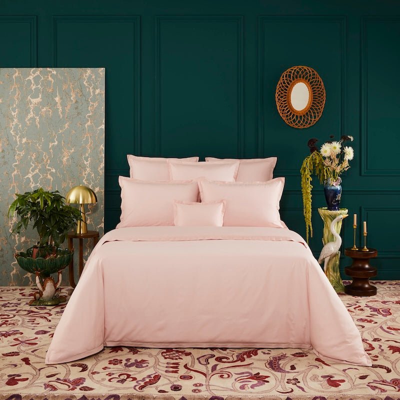 Batiste Nectar Bedding by Yves Delorme at Fig Linens and Home - Percale Duvets and Bed Sheets