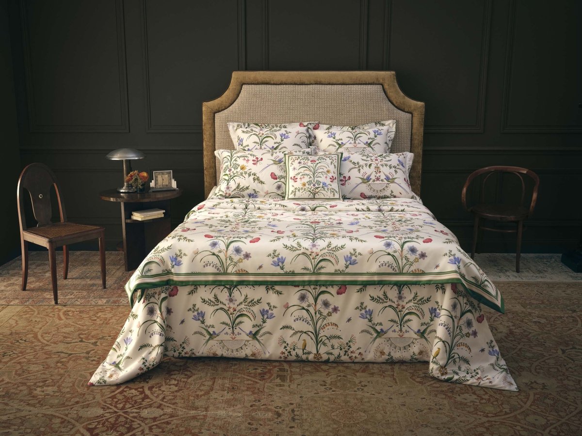 Botanic Duvet Cover by Yves Delorme King Duvet Cover Multi at FIG LINENS AND HOME 5