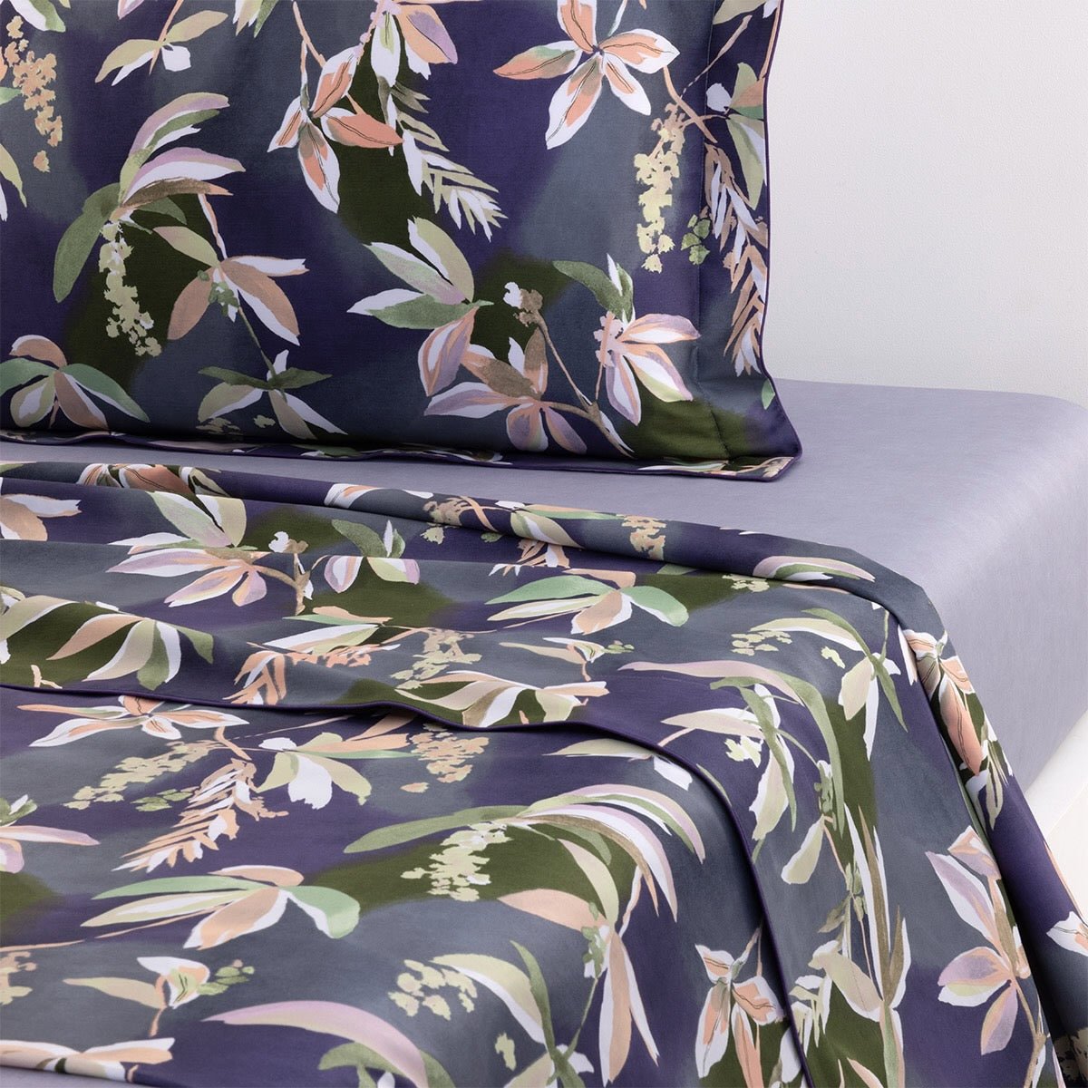 Brume Flat Sheet Twin 70 x 116 Yves Delorme