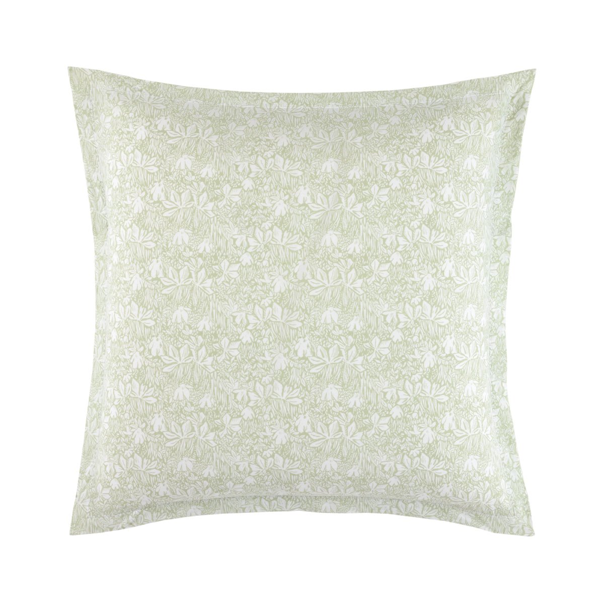 Capri Amande Organic Bedding by Yves Delorme Sham Euro (Single) 26 x 26 Amande at FIG LINENS AND HOME 9