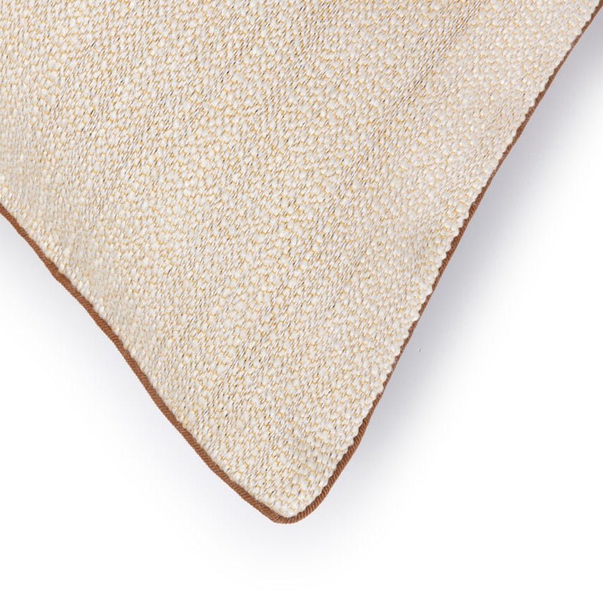 Charlies Creme Decorative Pillow 18 x 18 Yves Delorme