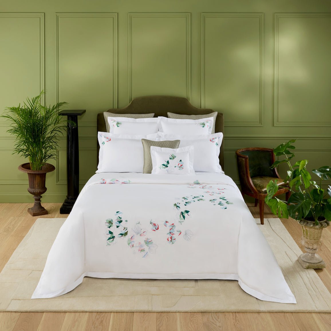 Yves Delorme Couture Clarte Bedding | Duvet Covers & Bed Sheets at Fig Linens and Home 1