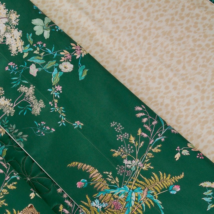 Contes Bedding by Yves Delorme Sham Boudoir (Single) 12 x 17 Emerald Green at FIG LINENS AND HOME 22