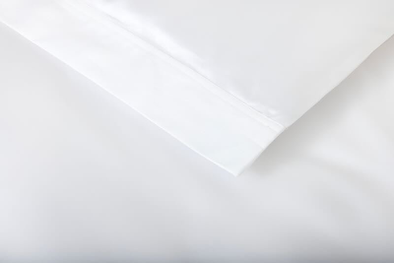 Duvet detail Prodige Blanc Bedding by Yves Delorme Couture at Fig Linens and Home