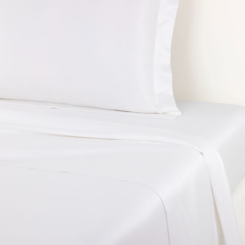 Flat 3 Prodige Blanc Bedding by Yves Delorme Couture at Fig Linens and Home