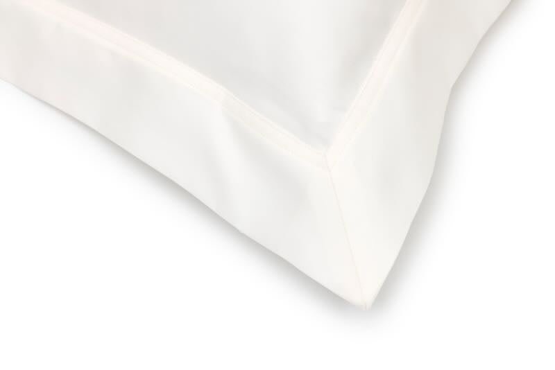 Euro corner Prodige Crème Bedding by Yves Delorme Couture at Fig Linens and Home