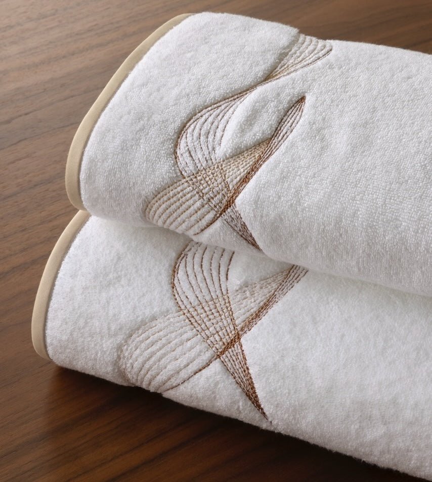 Zephyr Sable Towels by Yves Delorme Couture | Bath Towels & Washcloths 2