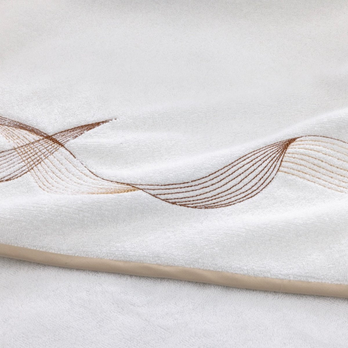 Zephyr Sable Towels by Yves Delorme Couture | Bath Towels & Washcloths Detail View