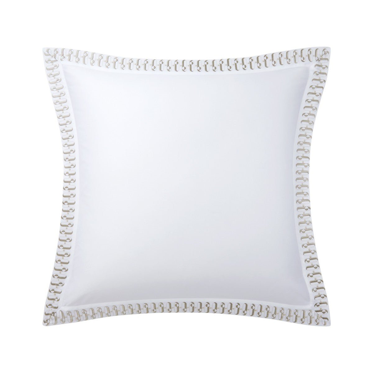 Dorian Blanc/ Sable Sham by Yves Delorme Couture - view 1