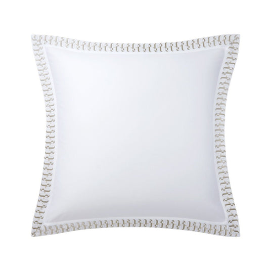 Dorian Blanc/ Sable Sham by Yves Delorme Couture - view 1