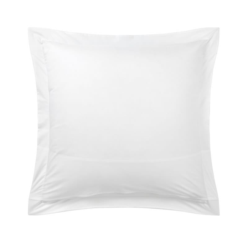 Duo Blanc Bedding by Yves Delorme Pillowcase King (Single) 21 x 43 Blanc at FIG LINENS AND HOME 68