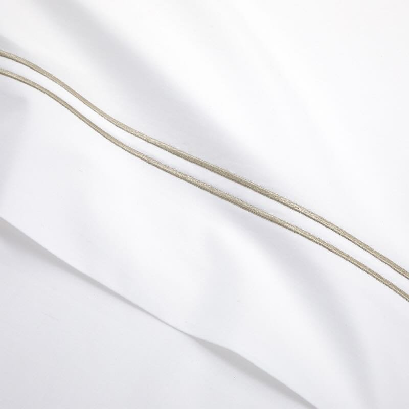 Duo Pierre Bedding by Yves Delorme Duvet Cover King 111 x 92 Pierre at FIG LINENS AND HOME 53