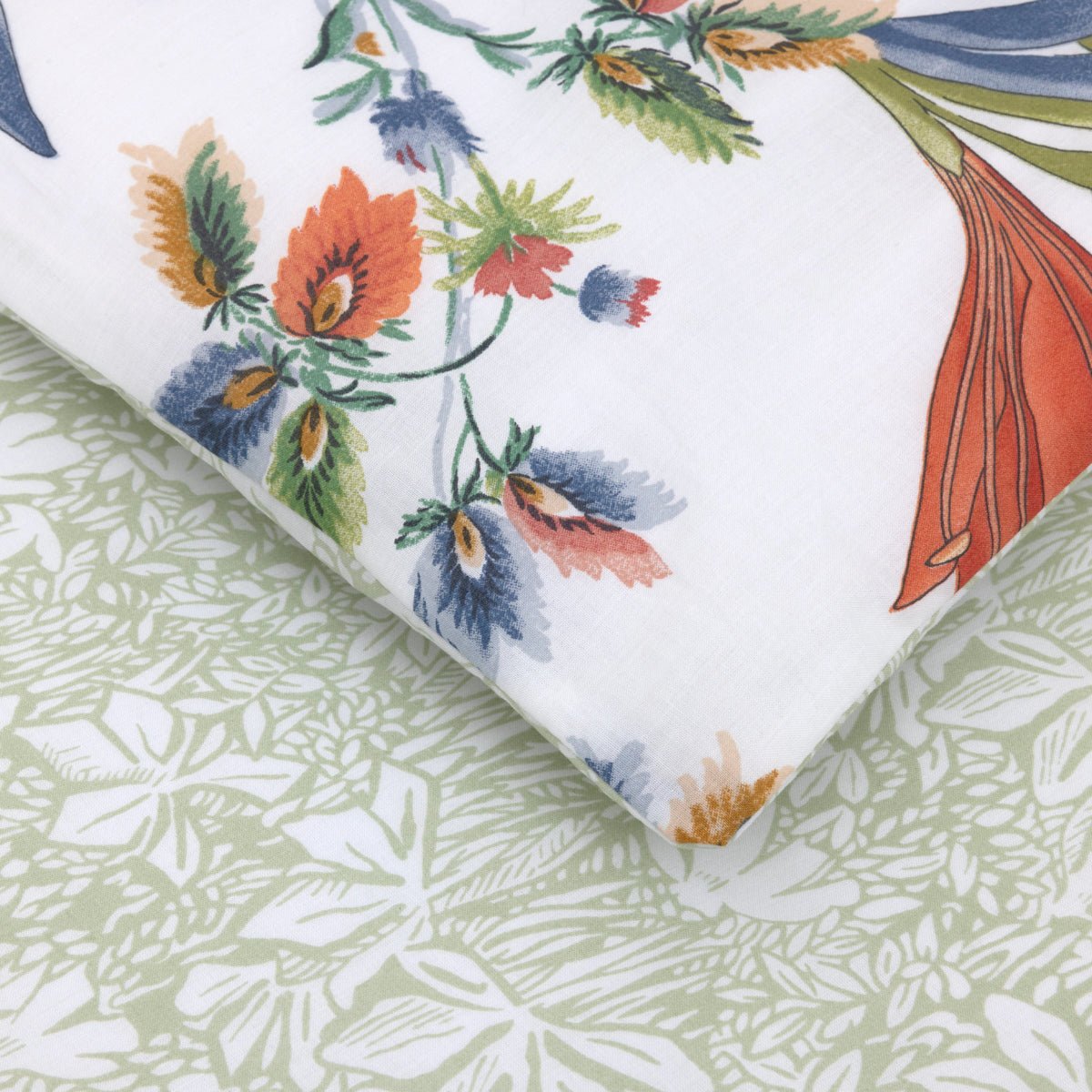 Eze Organic Bedding by Yves Delorme Flat Sheet King 114 x 116 Corail at FIG LINENS AND HOME 7