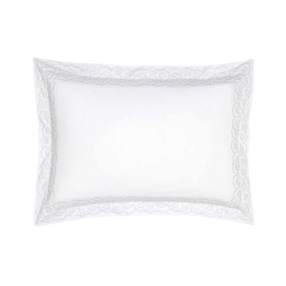 Festons Sham King (Single) 21 x 37 Yves Delorme