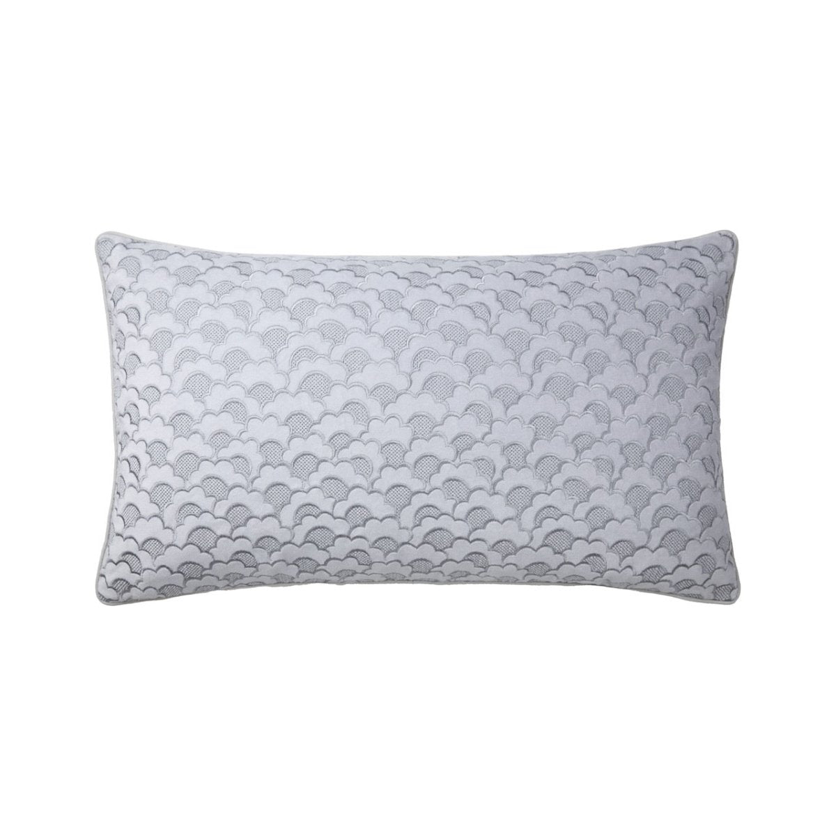 Festons Decorative Lumbar Pillow by Yves Delorme - Pillow Front at Fig Linens and Home