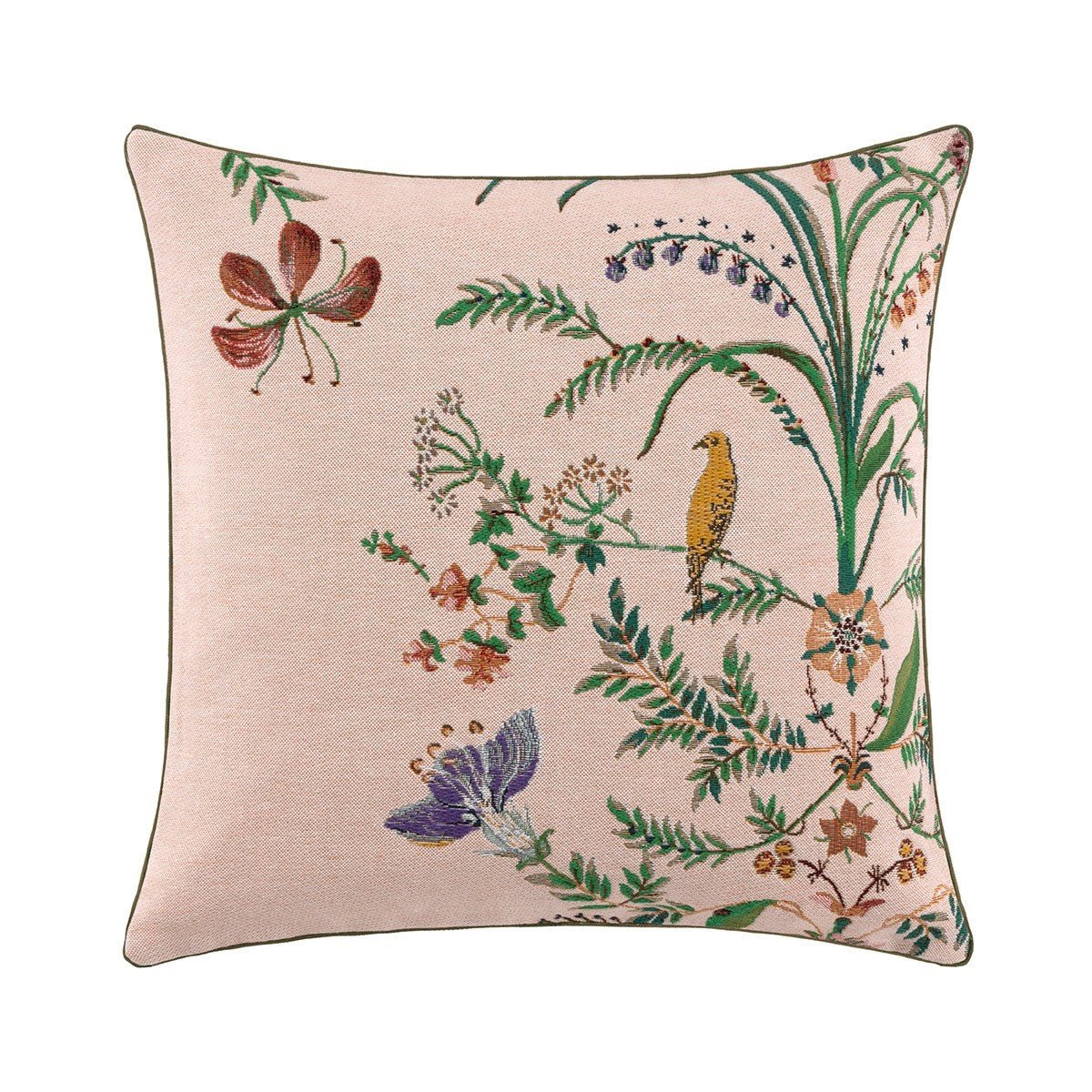 Floralie Decorative Pillow in Aurore by Yves Delorme - view 1