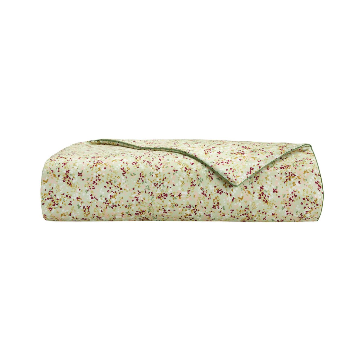 Gaura Silk Counterpane by Yves Delorme Counterpane 87 x 53 Multi at FIG LINENS AND HOME 1