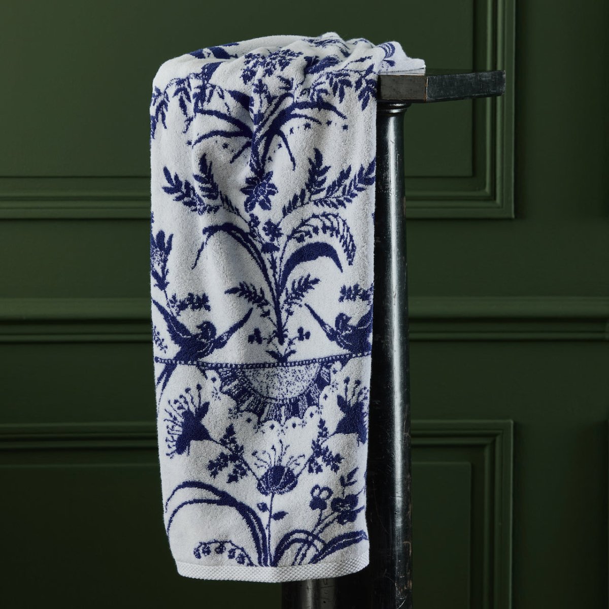 Herbier Towels by Yves Delorme Bath Sheet Multi at FIG LINENS AND HOME 2
