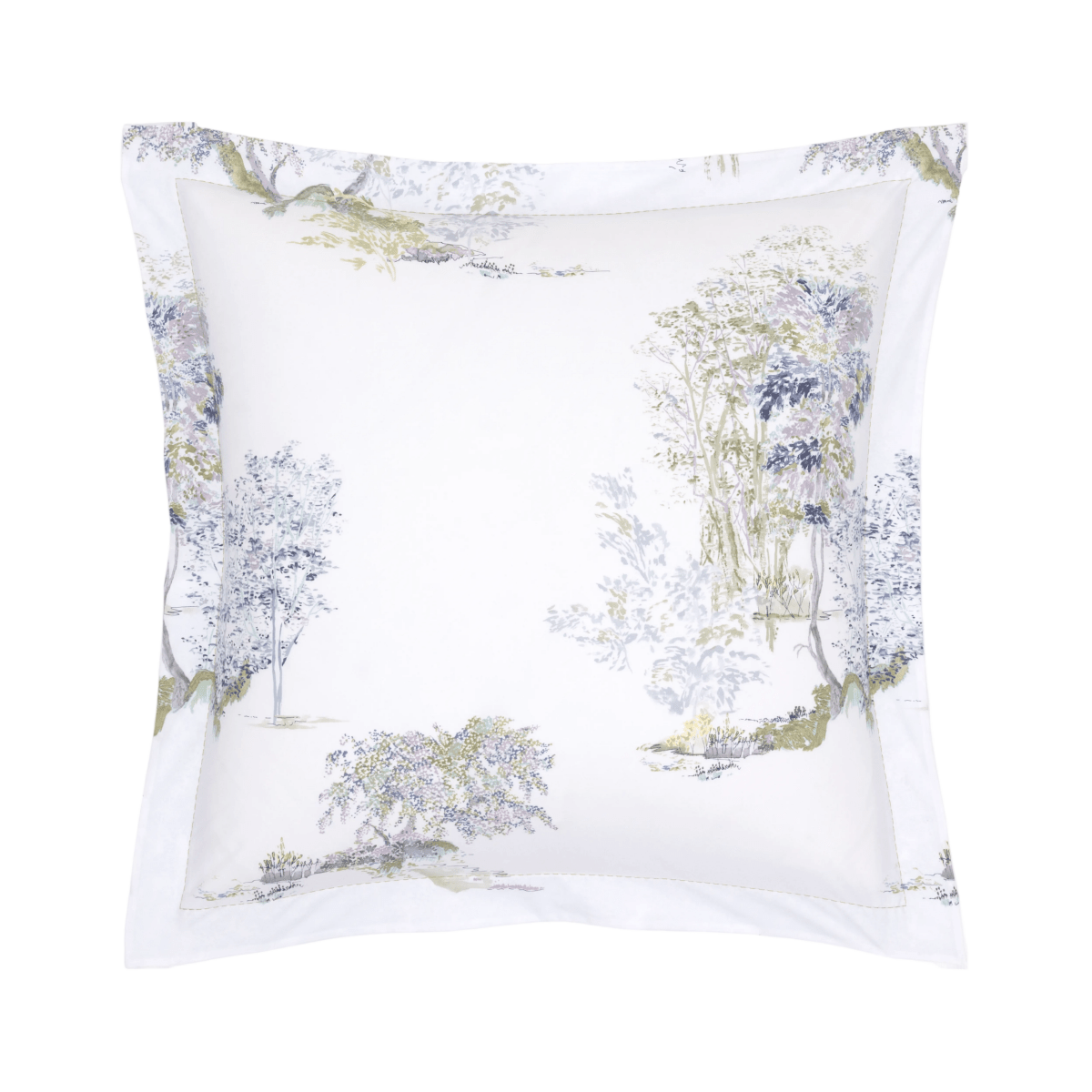 Euro Sham Front - Yves Delorme Lande Bedding at Fig Linens and Home