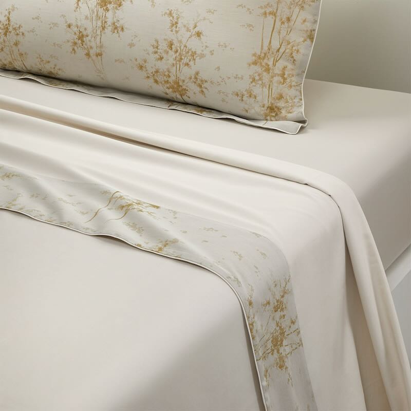 Legende Bedding by Yves Delorme Flat Sheet King 114 x 116 Legende at FIG LINENS AND HOME 20