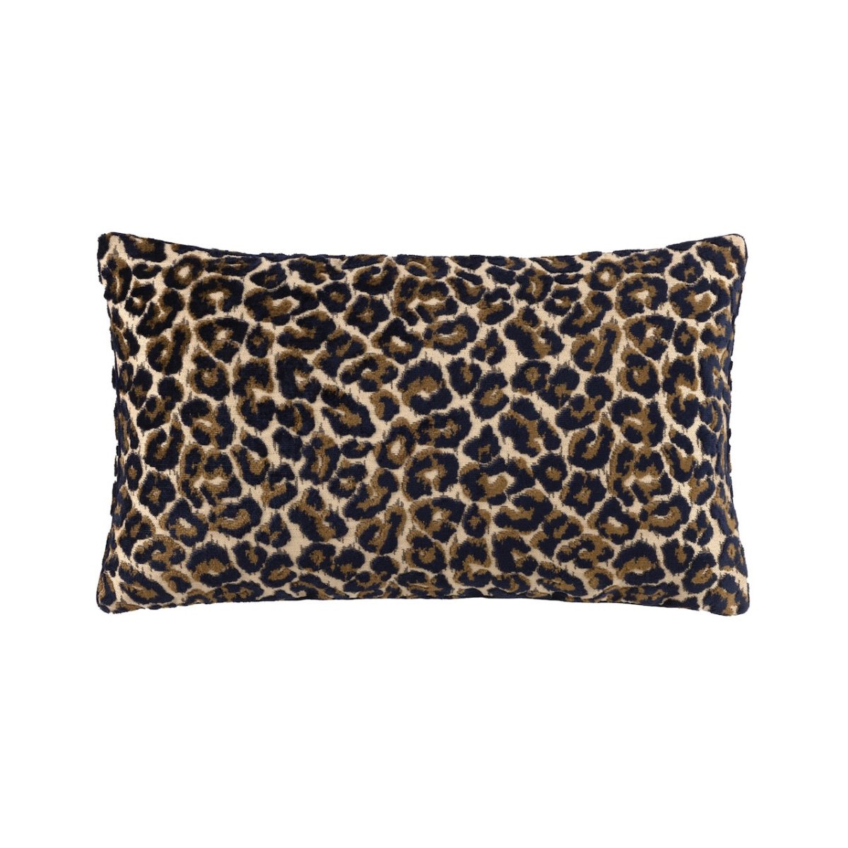 Leopard Nuit Decorative Pillow 13 x 22 Yves Delorme