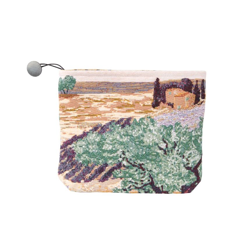 Les Aurore Tote by Yves Delorme Tote 7 x 9 Aurore at FIG LINENS AND HOME 3