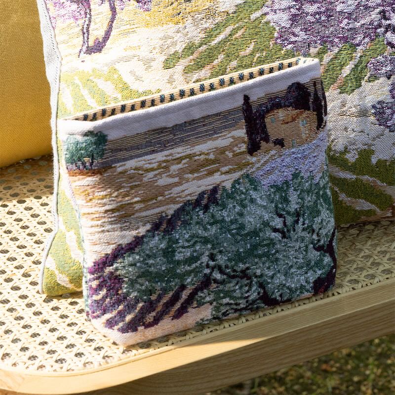 Les Aurore Tote by Yves Delorme Tote 7 x 9 Aurore at FIG LINENS AND HOME 2