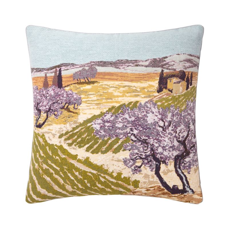 Les Ciel Decorative Pillow by Yves Delorme Decorative Pillow 18 x 18 Ciel at FIG LINENS AND HOME 1