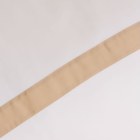 Linea Dune Organic Bedding by Yves Delorme Flat Sheet King 114 x 116 Dune at FIG LINENS AND HOME 4