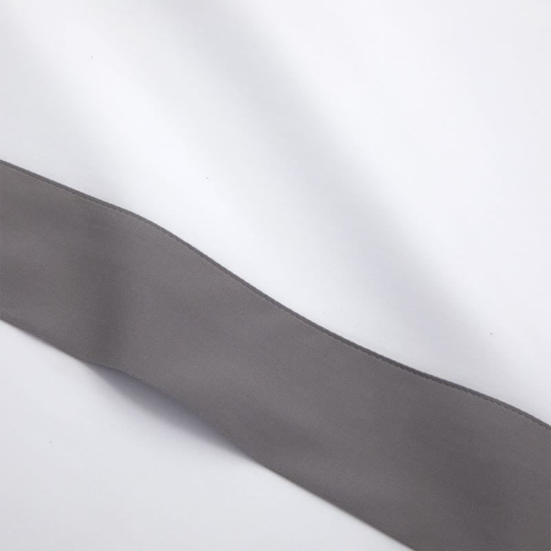 Linea Platine Bedding by Yves Delorme Pillow Sham Euro (Single) 26 x 26 Platine at FIG LINENS AND HOME 40