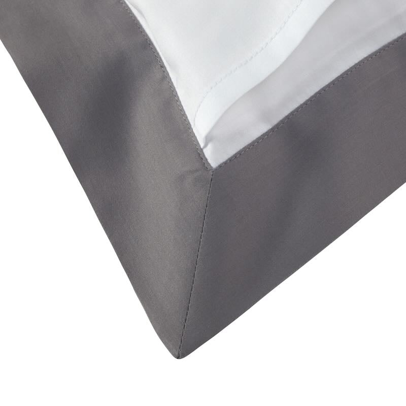 Linea Platine Bedding by Yves Delorme Pillowcase Standard (Single) 21 x 32 Platine at FIG LINENS AND HOME 58