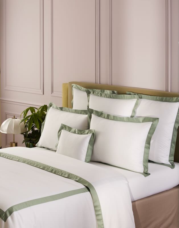 Yves Delorme Bed Linens - Linea Veronese Organic Cotton Bedding at Fig Linens and Home