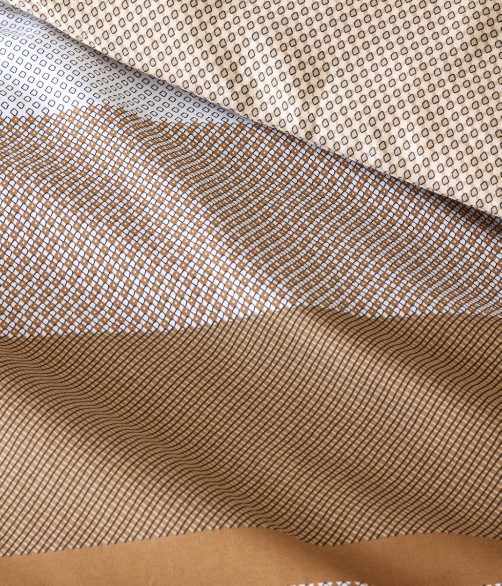 Logan Camel Duvet Cover Set by Hugo Boss Home King Duvet Cover Set (1x King duvet cover, 2x King shams) Camel at FIG LINENS AND HOME 2